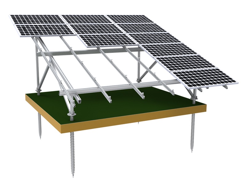 Khung giá đỡ tấm pin mặt trời - phụ kiện lắp điện năng lượng mặt trời