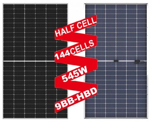 Tấm pin mặt trời hai mặt do LONGi sản xuất